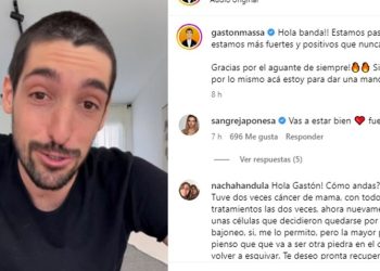 El influencer Gastón Massa contó que padece cáncer