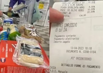 Es argentina, vive en Italia y mostró cuántos días tiene que trabajar para hacer la compra del mes