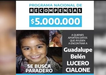 Guadalupe Lucero: a casi dos años de su desaparición, actualizaron la foto de búsqueda