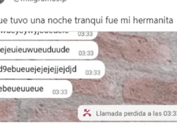 Recibió un extraño pedido de ayuda de su hermana, compartió el chat en las redes y la historia se volvió viral