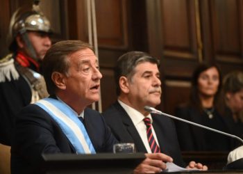 Suarez durante su último discurso ante la Asamblea Legislativa: “Mendoza ha logrado resistir al modelo populista porque está bien administrada”