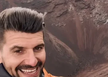“No es Islandia”: rodeado de volcanes, un colombiano se maravilló con Mendoza