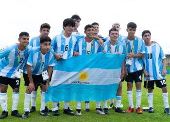 Bautista Suárez Carboneti campeón con Argentina en el Parapanamericano de Colombia