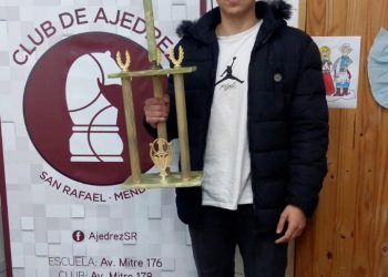 Invicto: Álvaro Acuña ganó el torneo apertura de Ajedrez en San Rafael