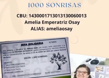 Se organizó una rifa para ayudar a una mujer a acceder a una prótesis de rodilla