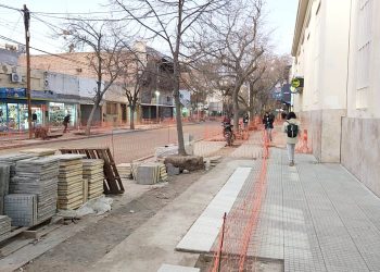 Se habilitó al tránsito la primera cuadra de calle Avellaneda