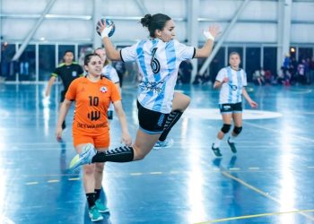 Aporte de Ayelén García en el triunfo de La Garra ante Chile jugado en Comodoro Rivadavia