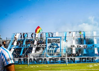 Derrumbe en una tribuna del Club Atlético Argentino en Guaymallén