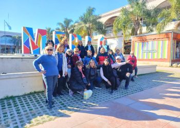 En San Luis: bailarines adultos mayores sanrafaelinosse presentaron ante cientos de personas