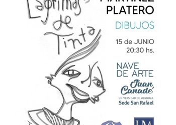 El jueves se desarrollará la exposición de dibujo “Lágrimas de tinta”