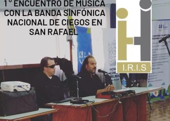 Alumnos de la escuela IRIS recibieron una capacitación de la Banda Sinfónica Nacional de Ciegos