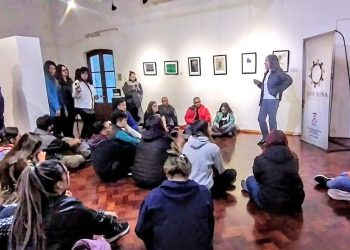 Se está exponiendo una interesante muestra artística en el museo Omar Reina