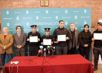 El titular de la Inspección General de Seguridad visitó el Sur provincial y se reunió con autoridades policiales