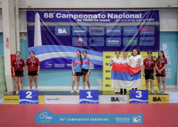 Sanrafaelinos hicieron podio en el Campeonato Argentino de tenis de mesa