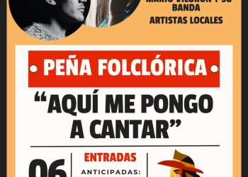 Se acerca la peña folclórica “Aquí me pongo a cantar” con importantes números artísticos
