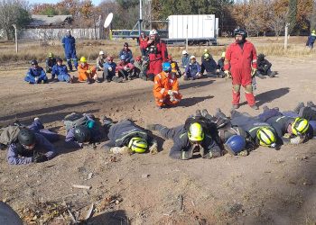 Se dictó una capacitación sobre rescate en estructuras colapsadas para actualizar protocolos ante emergencias
