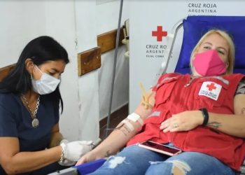 La Cruz Roja lleva adelante hoy una nueva campaña de donación de sangre en el Schestakow