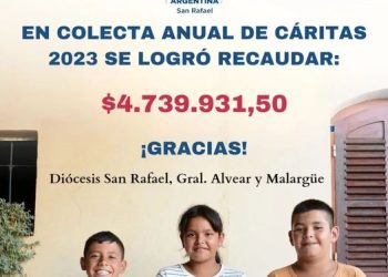 Solidaridad: la Colecta Anual de Cáritas logró recaudar en el sur provincial más de $4.700.000