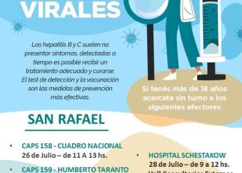 Día Mundial contra la Hepatitis: campaña de vacunación y detección de la enfermedad
