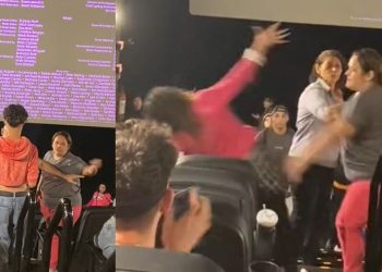 A los gritos y a las piñas: así terminaron dos mujeres en el cine después de ver la película de Barbie