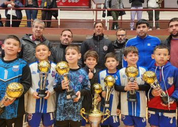 Niños sanrafaelinos salieron terceros en el torneo nacional «Lanús tu amigo»