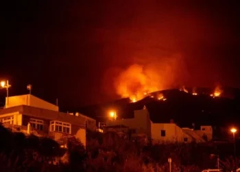 600 bomberos y 22 medios aéreos combaten uno de los peores incendios de la historia de Tenerife