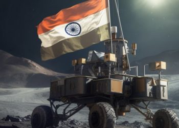 «Caminó sobre la luna»: un robot indio comenzó a explorar el polo sur de nuestro satélite