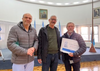 El Concejo distinguió al creador de la muestra virtual con “el pasado histórico de San Rafael”