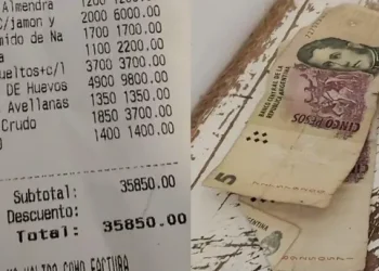 La polémica propina que dejaron en un restaurante : «Eran siete y gastaron $35.850, ratas nivel 10»