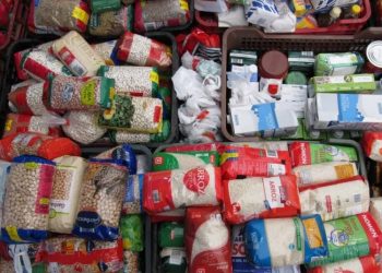 “Moteros Cuyanos” están reuniendo donaciones de alimentos para llevarles a alumnos de la escuela Santos Britos