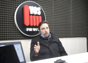 Martín Miguel Ayerbe, precandidato a presidente por la Lista 94 «B», visitó San Rafael
