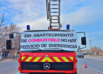 Bomberos Voluntarios de Salto de las Rosas fuera de servicio por falta de combustible: “Las dádivas que nos dan no alcanzan para la demanda de intervenciones”
