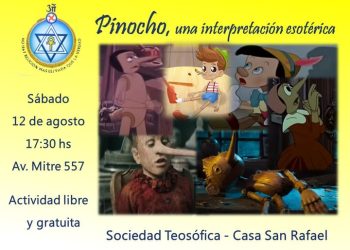 La Sociedad Teosófica invita a compartir la charla “Pinocho, una interpretación esotérica”