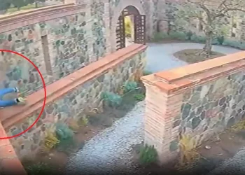 Video: así fue la caída del turista brasileño desde la terraza de una bodega reconocida de Mendoza
