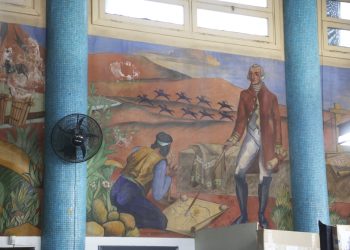 Murales del Correo Argentino de San Rafael: su rica historia y cómo se debe restaurar la hermosa obra de Amadeo Dell´Acqua