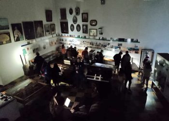 El Museo de Historia Natural de San Rafael también compartió con los visitantes “Una Noche en el Museo”
