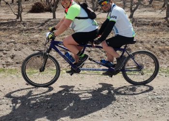 Los “Bici inclusivos” participaron en el Rural Bike de Tunuyán