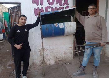 El grupo de vecinos “Mejorando mi barrio” trabaja en distintos puntos de San Rafael