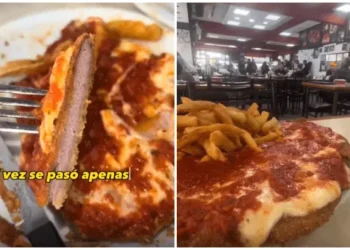 Fue a un restaurante , pidió pizza y milanesa, y se sorprendió con lo poco que pagó