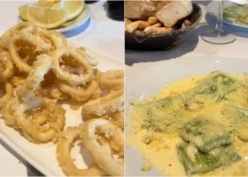Fueron a almorzar a un restaurante, pidieron rabas y lo que pagaron generó polémica en las redes