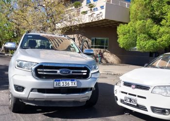 Choque con daños materiales