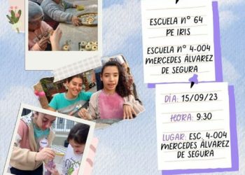 Realizaron el cierredel proyecto entre IRIS y la escuela Mercedes Álvarez de Segura con una puesta en común
