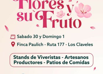 El fin de semana se realizará la primera Fiesta de las Flores y sus Frutos
