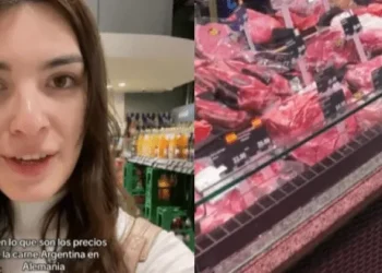 Una modelo mendocina mostró cuánto cuesta la carne en Alemania y sorprendió: «¿Y ustedes se quejan del precio en Argentina?»