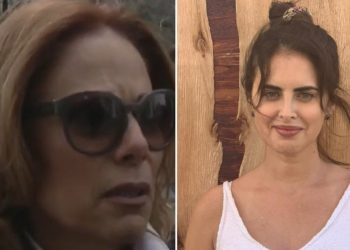 «No alcanzó»: desconsolado llanto de Iliana Calabró en el entierro de Silvina Luna