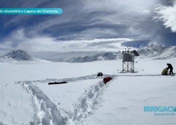 Estado de los ríos en Mendoza: Irrigación realiza toma de muestras en las cuencas para verificar cuál es el manto de nieve