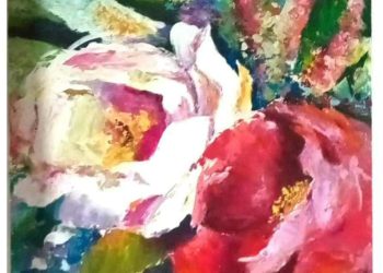 Silvia Becerra ganó en Pintura a nivel provincial y competirá en Córdoba la instancia nacional de los Evita