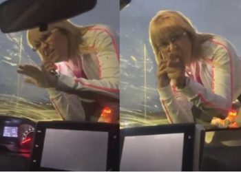 Córdoba: una mujer borracha persiguió a 150 km/h a otro auto y se subió al capot para agredir a unas jóvenes (video)