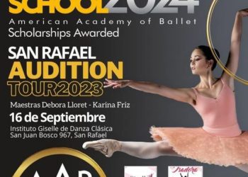 Bailarinas sanrafaelinas podrán hoy certificar nivel ante el American Ballet of New York