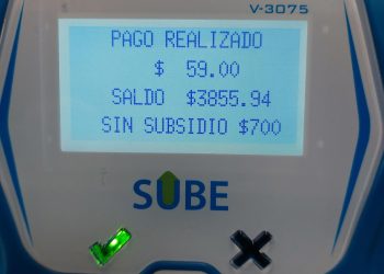 En el primer día de vigencia de la renuncia al subsidio al transporte, solo 100 personas eligieron pagar tarifa plena